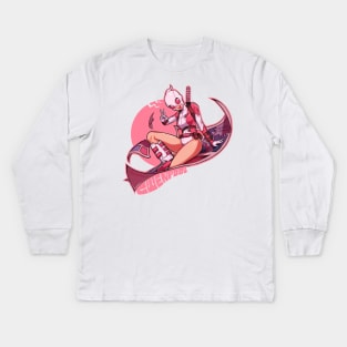 Gwenpool Kids Long Sleeve T-Shirt